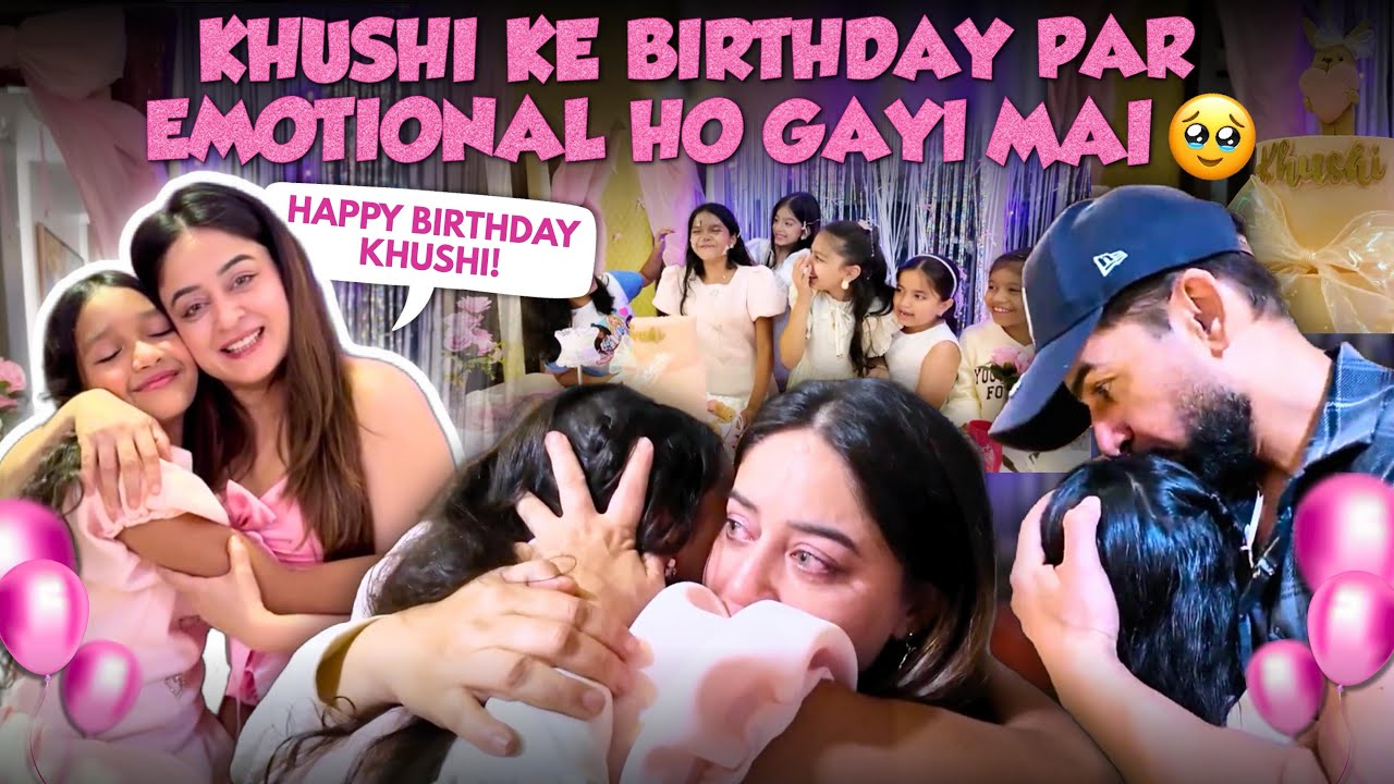 Khushi K Birthday Par Emotional Ho Gyi Mein🥺🥰 | Birthday Vlog❤️ | @TheMahhiWay