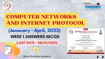 Computer Networks And Internet Protocol || Week 1 Assignment Answers || NPTEL 2023