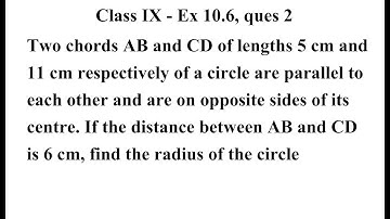 Class 9 Maths | Chapter 10 | Exercise 10.6 Q2 | Circles | NCERT class 9 maths exercise 10.6 ques 2