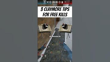 3 Pro Claymore Tricks in Rainbow Six Siege X | Tips & Traps | #R6Siege #RainbowSixSiege #R6Strats