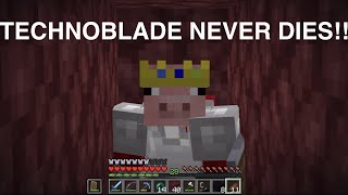 not technoblade struggling in the nether