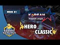 herO vs Classic - PvP | Korean StarCraft League: Week 81 | Open StarCraft 2 Tournament