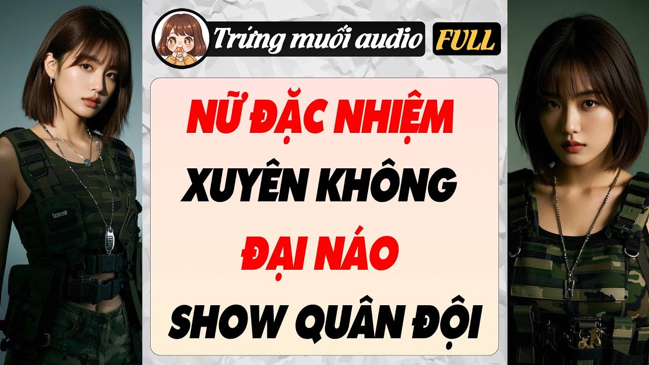 Full audio |  NỮ ĐẶC NHIỆM XUYÊN KHÔNG ĐẠI NÁO SHOW QUÂN ĐỘI | Trứng Muối Audio