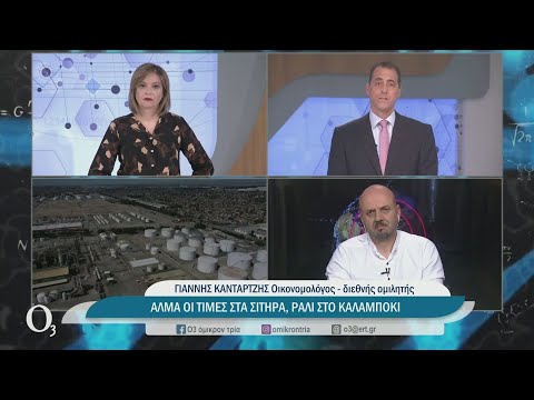 Πώς επηρεάζονται οι τιμές πετρελαίου, σιτηρών καλαμποκιού από τον πόλεμο στην Ουκρανία|4/4/2022|ΕΡΤ