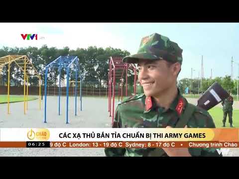 Các xạ thủ bắn tỉa thi tài tại Army Games