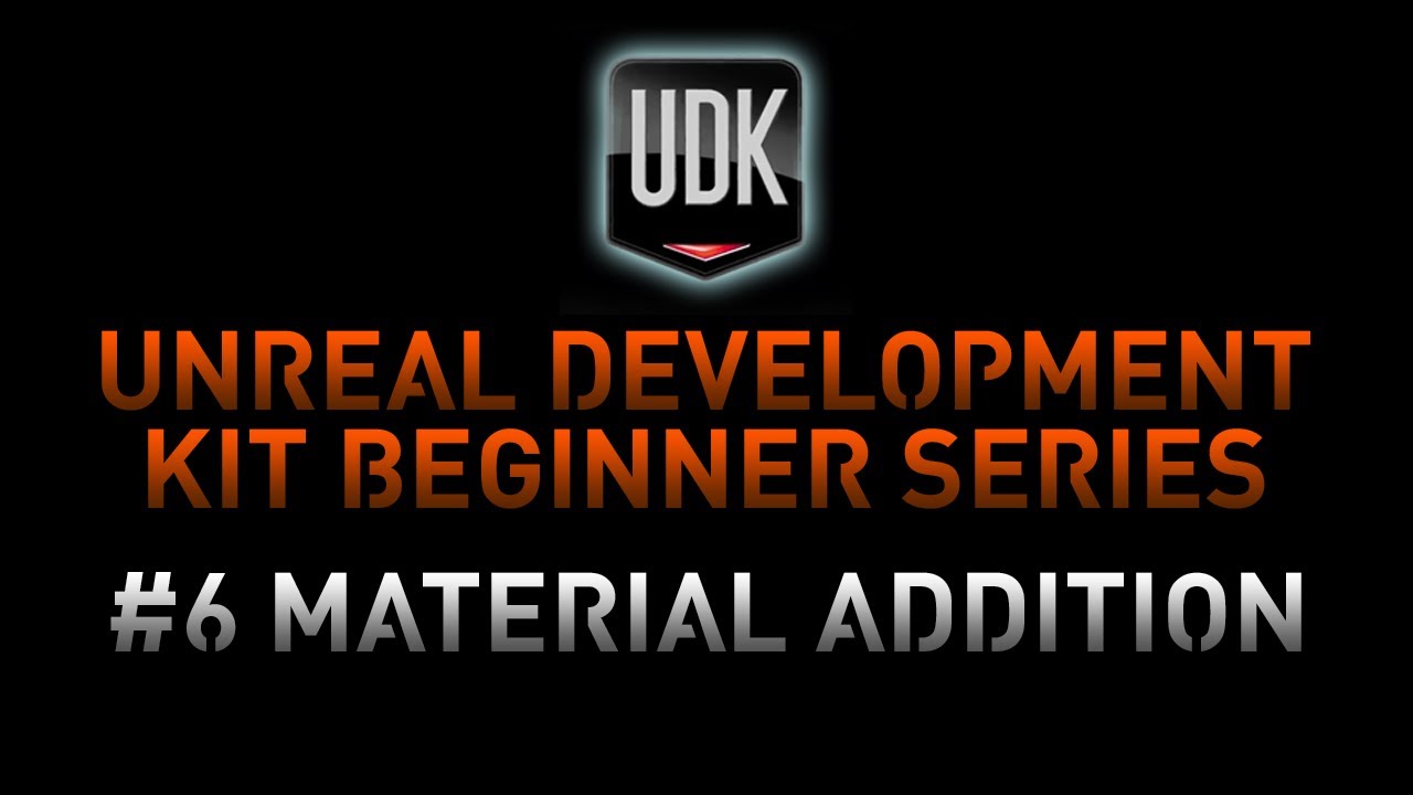 UDK Tutorial Game Design Series - 6 Adding Materials - YouTube