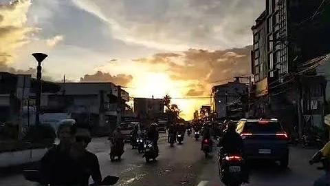 夕日を追いかけて