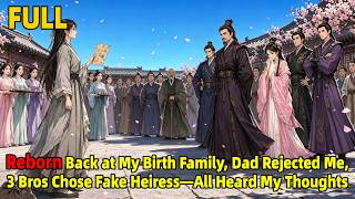 Reborn Back at My Birth Family, Dad Rejected Me, 3 Bros Chose Fake Heiress—All Heard My Thoughts