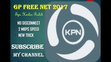 GP Free internet high speed 1-3 MBPS with new VPN kpn Tunnel (23-07-17)