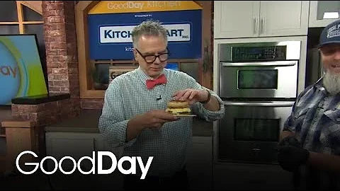 We're checking out the new breakfast sandwich from Local Press!