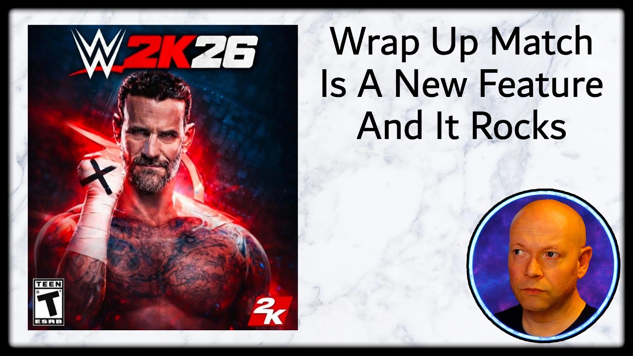 WWE 2K26 ● Wrap Up Match Allows AI Vs AI To Finish The Match MUCH Faster @ItsMastodon