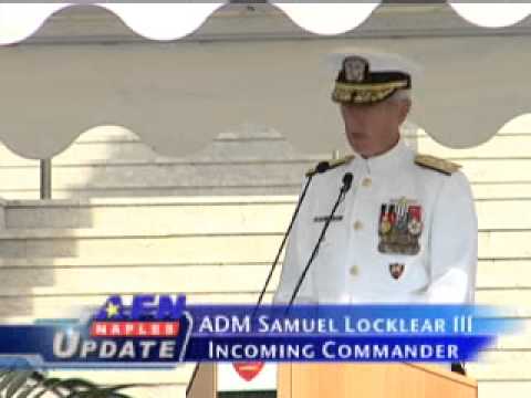 Admiral Samuel Locklear III  assumes command