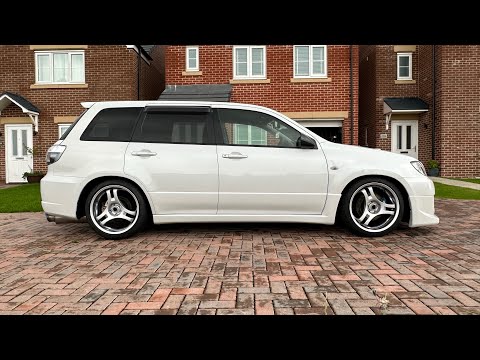 Mitsubishi airtrek turbo R 4G63T TD05 evo spec JDM wagon walk around