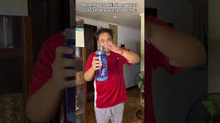 When you drink on your classmate water bottle #funnyphoto #funny #humorvibes #funnypictures #memes