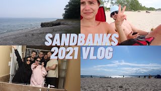 SANDBANKS 2021 VLOG: shot, sunburns &  nips