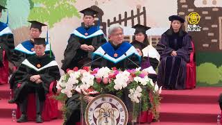 Jensen Huang gave speech in National Taiwan University Graduation Ceremony