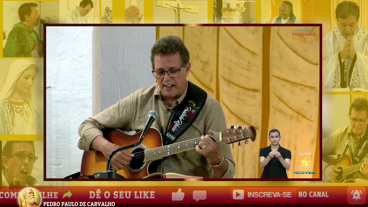 Última Missa Paulinho Ribeiro-Ação de Graças-26anos-Missa Santuário da Vida-NOSSA SENHORA DAS GRAÇAS