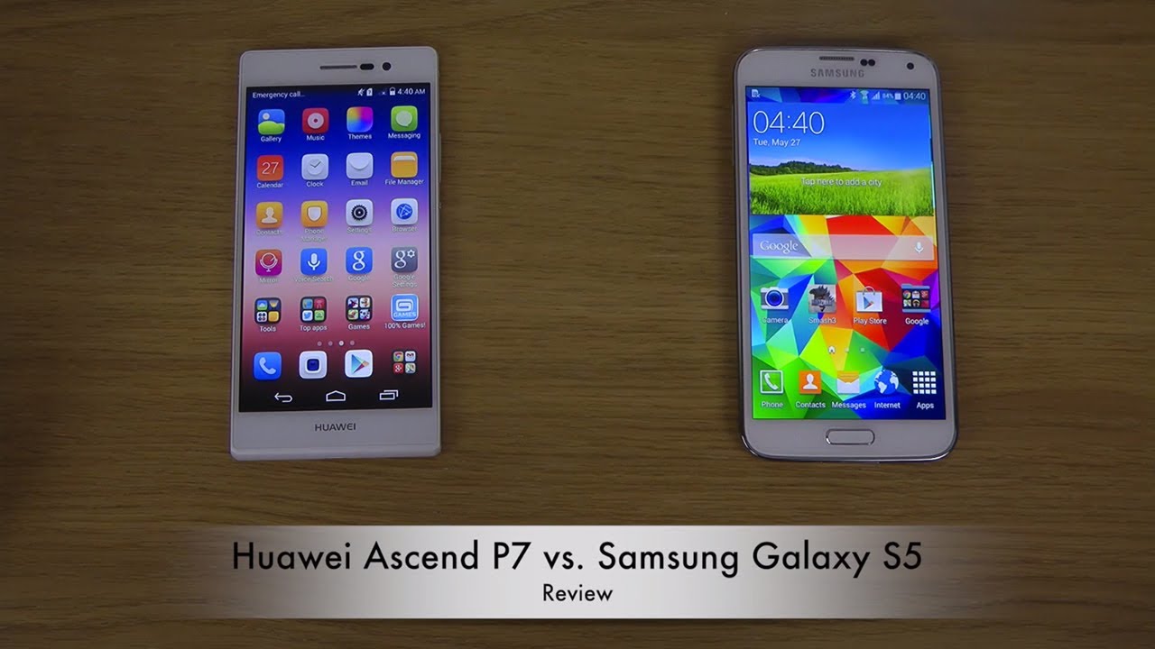 Huawei p7 vs s5