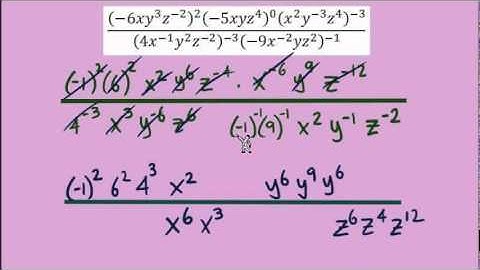 Simplifying Monomial Expressions - Nasty Problem