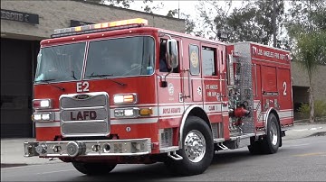 LAFD Engine 2 Responding