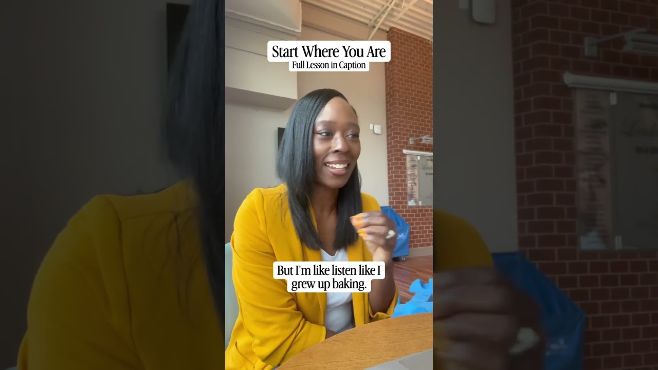 Start Where You Are | From Cakes to Kingdom Entrepreneurship 