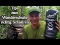 Tips zum Wanderschuhe richtig Schnüren