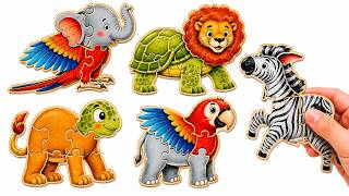 Animal Puzzle Adventure 🐾🧩 Match, Build and Find the Missing Pieces screenshot 5