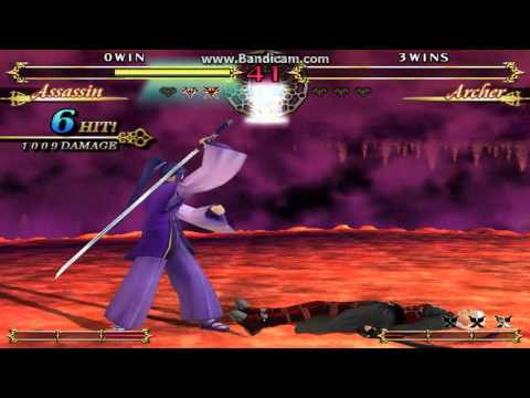[Fate/unlimited Codes] Assassin vs. Archer