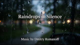 Raindrops in silence