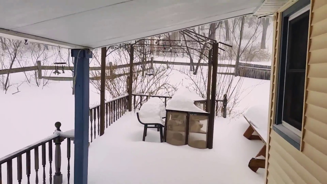 Blizzard March 2017 - YouTube