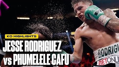 Jesse Rodriguez vs Phumelele Cafu KO Highlights