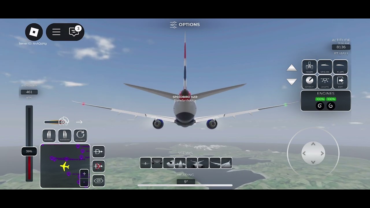 Project Flight | Full flight from Punta Cana to London Gatwick | Roblox