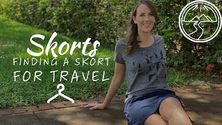 Trying Out Eddie Bauer and Columbia Skorts for Travel