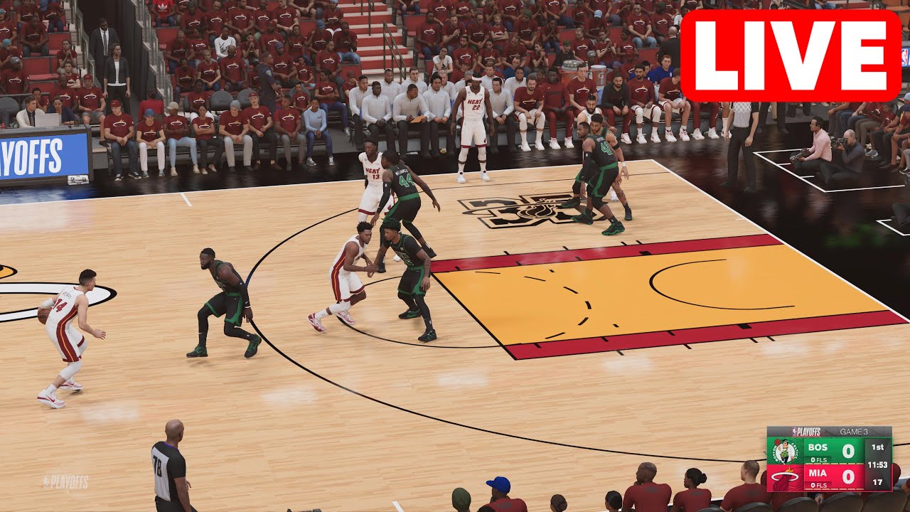 NBA LIVE🔴 Boston Celtics vs Miami Heat Game 3 - 21st May 2023 NBA Full Game - NBA 2K23