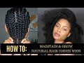 HOW TO: MAINTAIN + GROW LONG + HEALTHY HAIR UNDER WIGS!