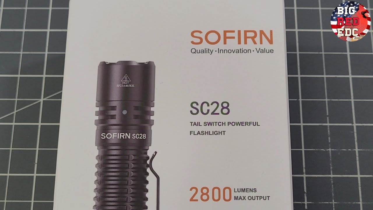 SOFIRN SC28 Tactical Flashlight