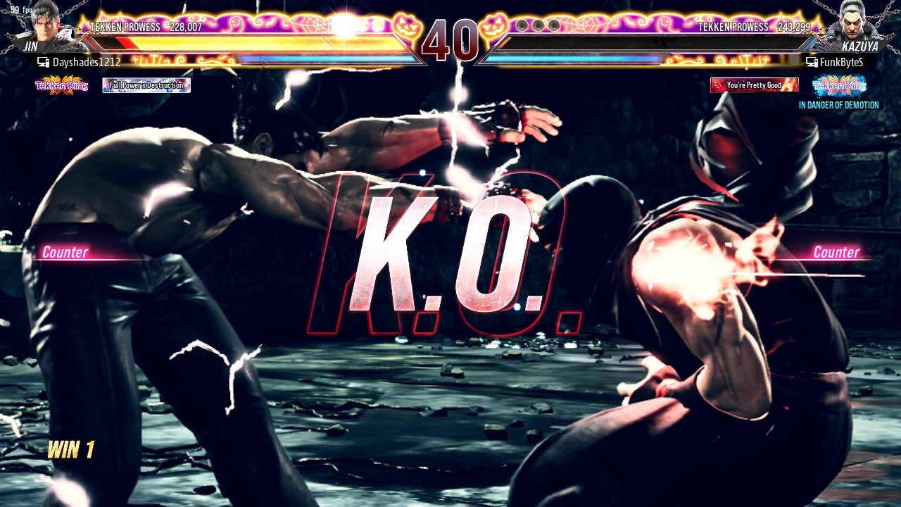 My wavu wavu Jin demotes this Kazuya player aggressively
