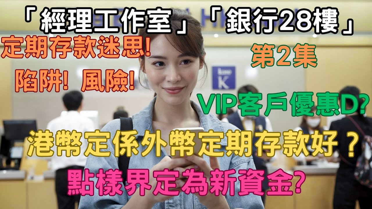 定期存款迷思! 陷阱! 風險! 第2集#投資理財#金融#理財#中銀#匯豐#恆生#渣打#銀債#投資風險#理財新手#VIP銀行優惠#新資金優惠#高息定存#