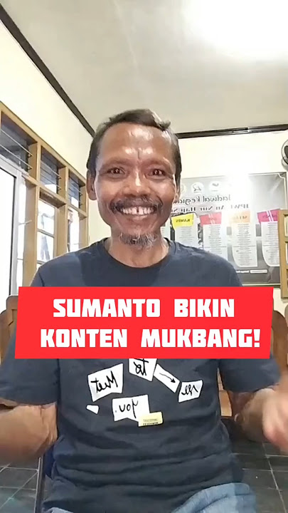 Dari Kasus Kelam ke Mukbang Viral, Sumanto Banjir Endorse!