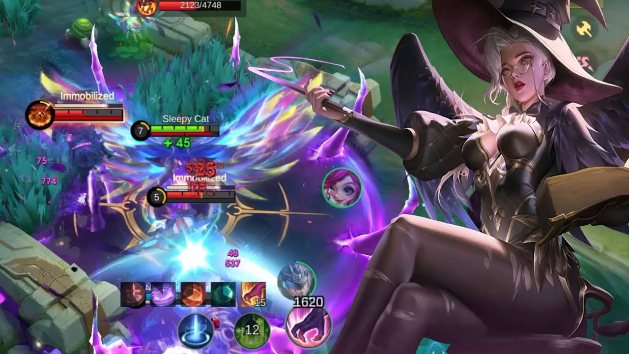 Элис против надоедливых Тамуза и Клинта — врагам нет пощады — Mobile Legends