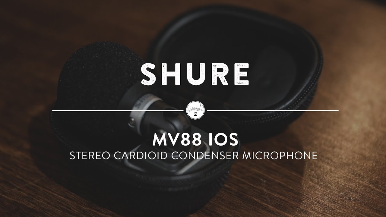 Shure Motiv MV88 iOS Microphone | Reverb Demo Video - YouTube