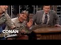 Steve Irwin Introduces Conan To A Crocodile | Late Night with Conan O’Brien