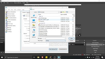 Restore Database Using MySQL Administrator