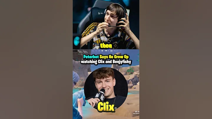 Peterbot admits he was a HUGE clix fan #peterbot #fortnite #trending #fncs #fyp #viral #clix #foryou