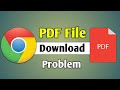 Fix PDF Download Issues in Chrome | Easy Solutions for Chrome PDF Problems 📄