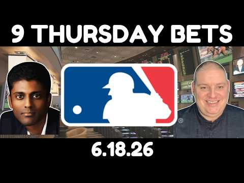 Thursday MLB Picks - 6/18/26 l Craig Trapp & Indian Cowboy MLB Betting Picks & Predictions