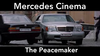 The Peacemaker  George Clooney & Nicole Kidman Car Chase Movie Clip  S500 W140