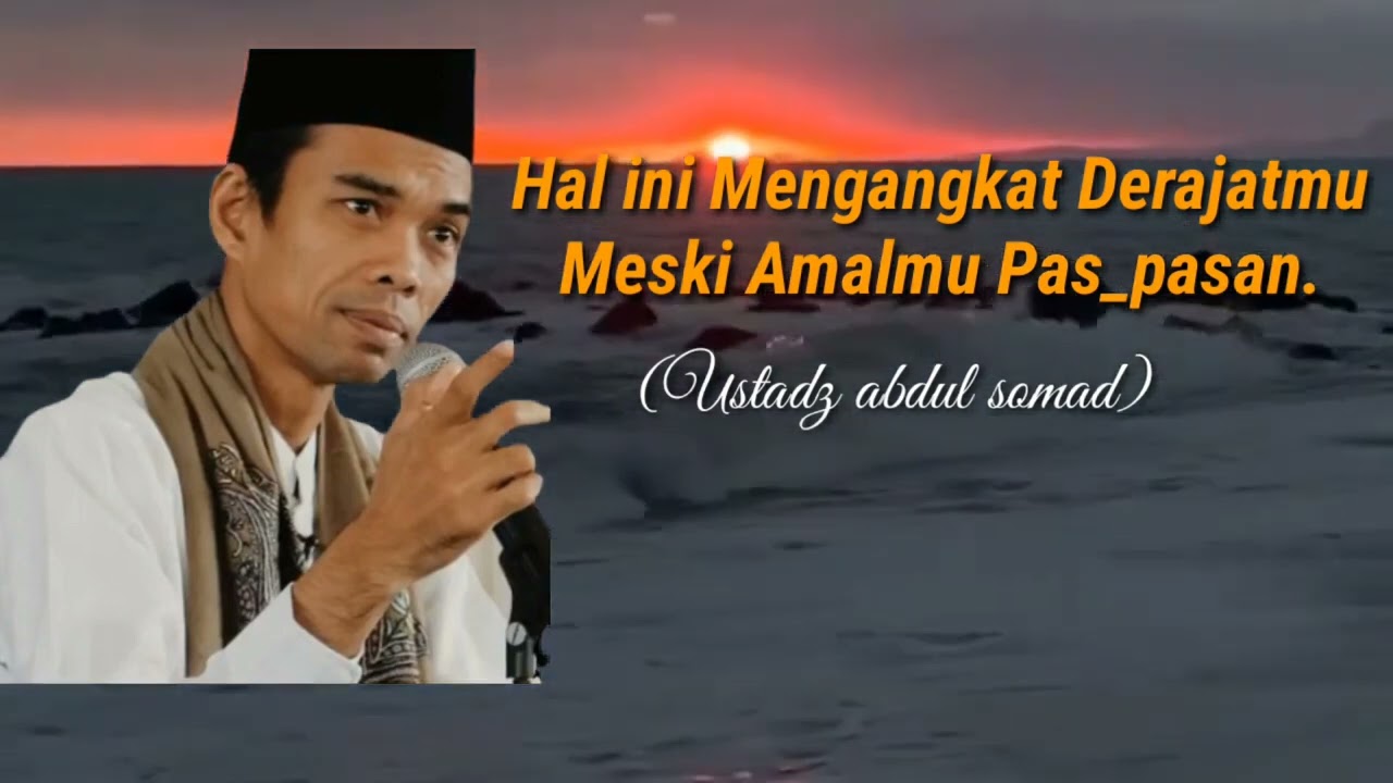 Pencerahan Ustadz Abdul Somad - Ujian datang bertubi - tubi tanda Allah Sayang kita