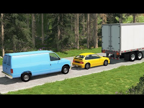 BEAMNG Super Slow Motion Crashes Compilation #1 - HD