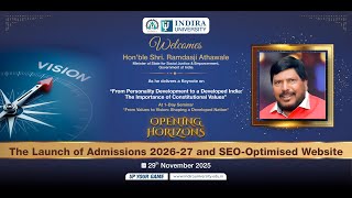 Opening Horizons, IU Pune